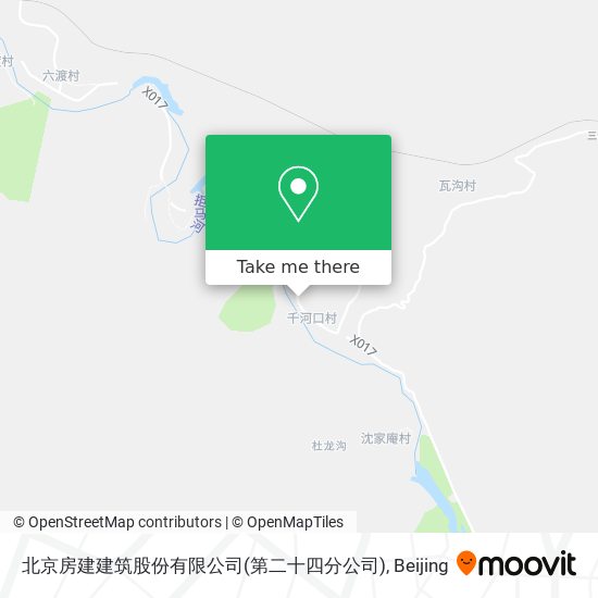 北京房建建筑股份有限公司(第二十四分公司) map