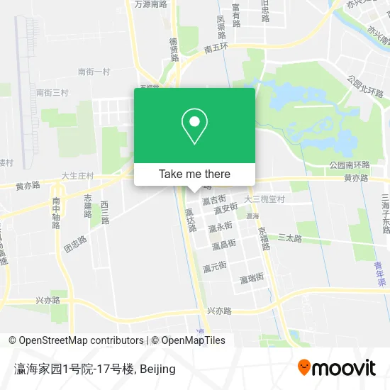 瀛海家园1号院-17号楼 map