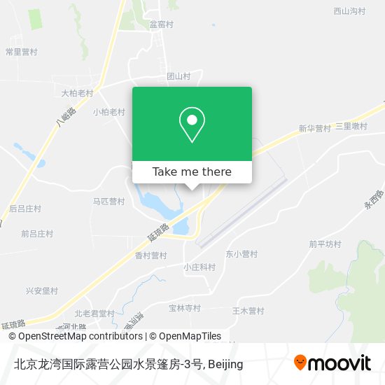 北京龙湾国际露营公园水景篷房-3号 map