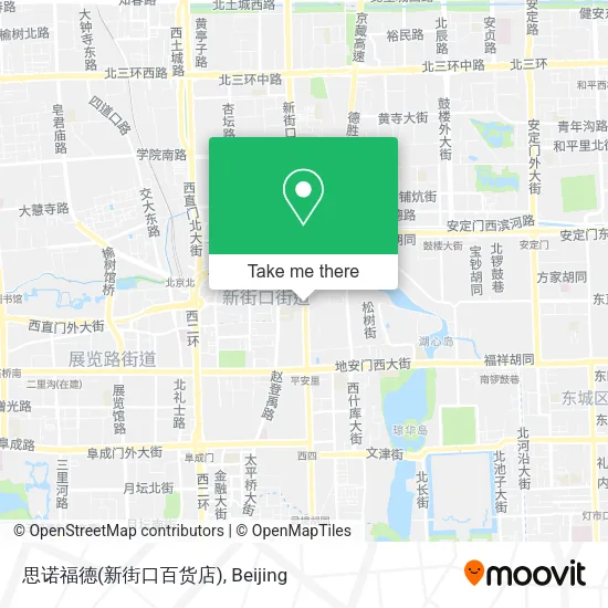 思诺福德(新街口百货店) map
