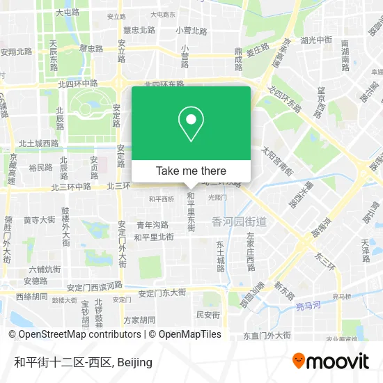 和平街十二区-西区 map
