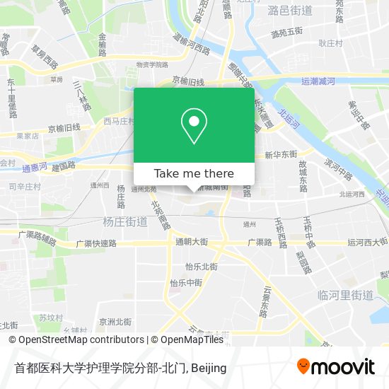 首都医科大学护理学院分部-北门 map