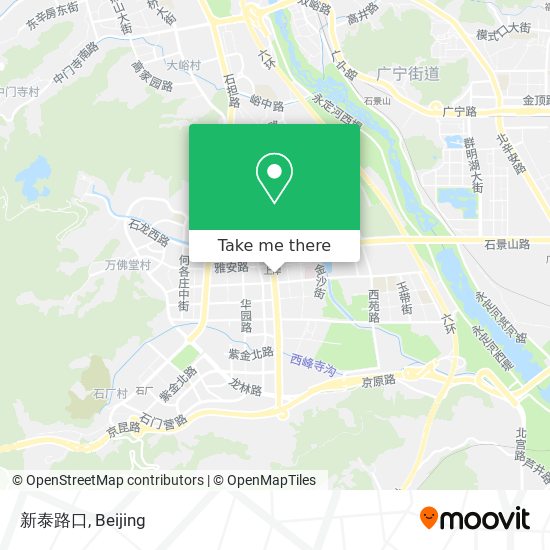 新泰路口 map
