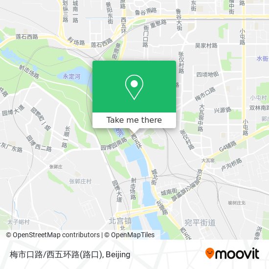 梅市口路/西五环路(路口) map