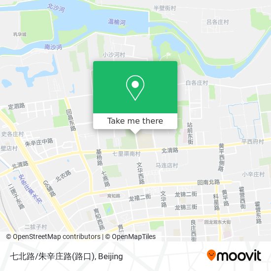 七北路/朱辛庄路(路口) map