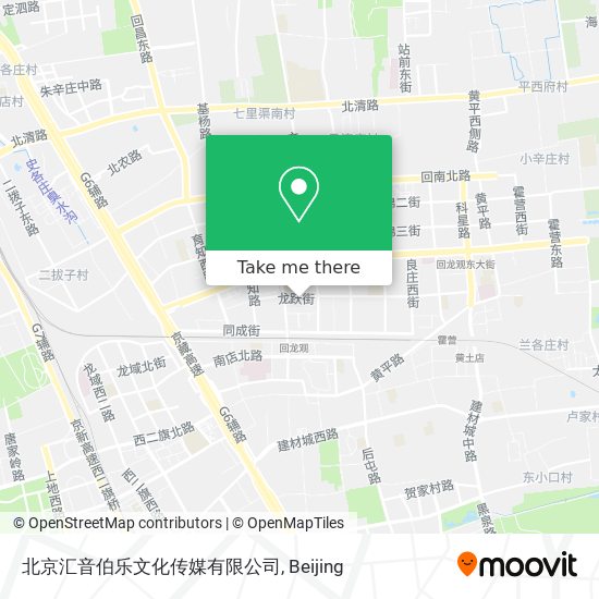 北京汇音伯乐文化传媒有限公司 map