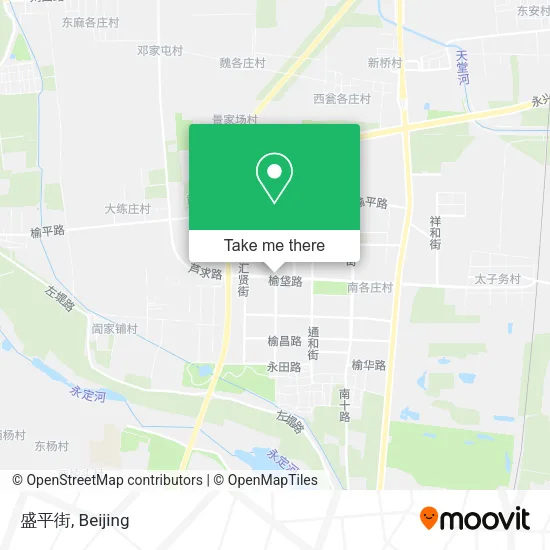 盛平街 map