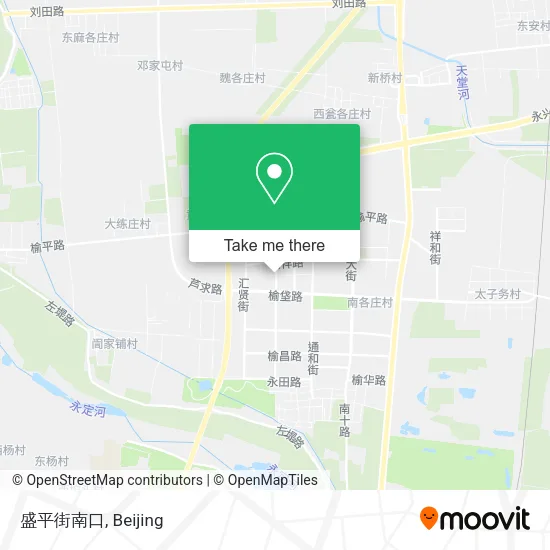 盛平街南口 map