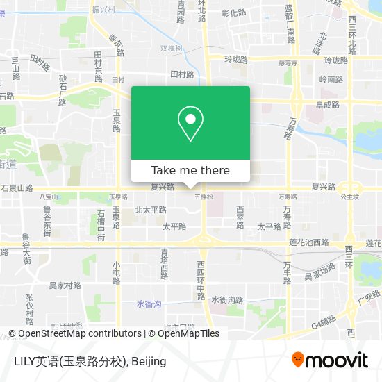 LILY英语(玉泉路分校) map