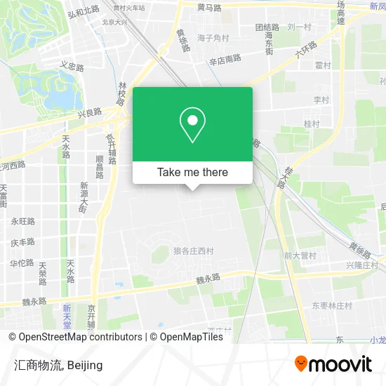 汇商物流 map