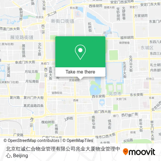 北京红诚仁合物业管理有限公司兆金大厦物业管理中心 map