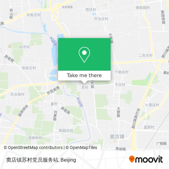 窦店镇苏村党员服务站 map