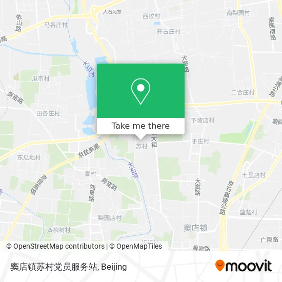 窦店镇苏村党员服务站 map