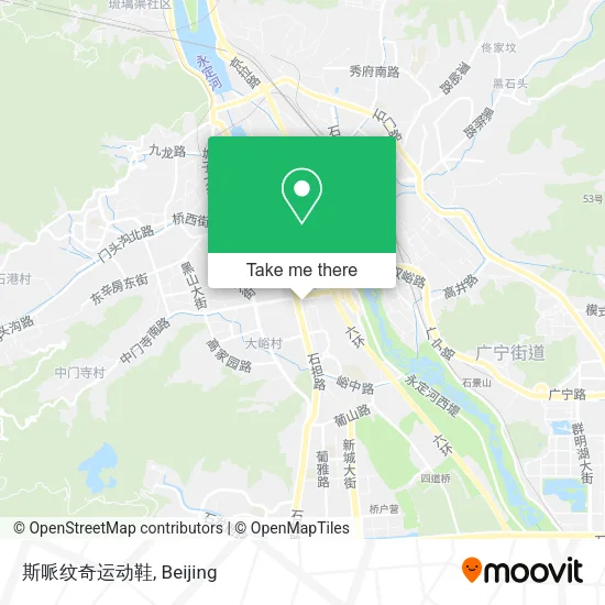 斯哌纹奇运动鞋 map