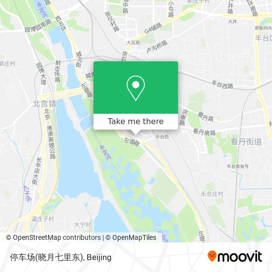 停车场(晓月七里东) map