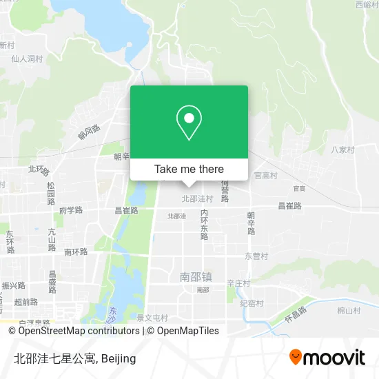北邵洼七星公寓 map