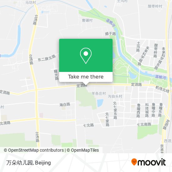 万朵幼儿园 map