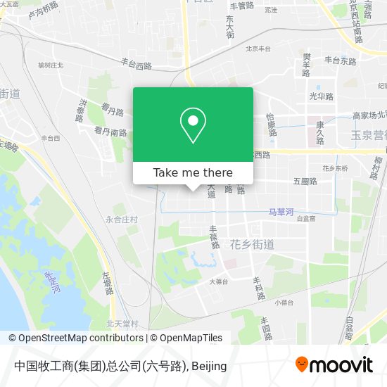 中国牧工商(集团)总公司(六号路) map