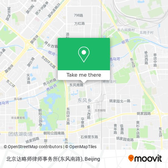 北京达略师律师事务所(东风南路) map