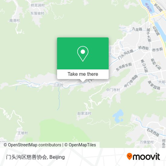 门头沟区慈善协会 map