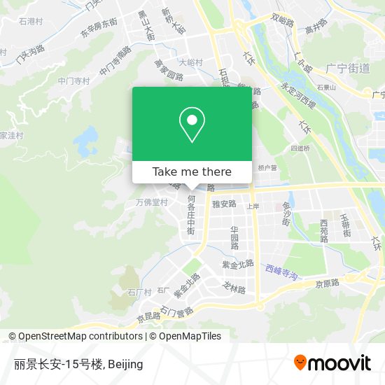 丽景长安-15号楼 map