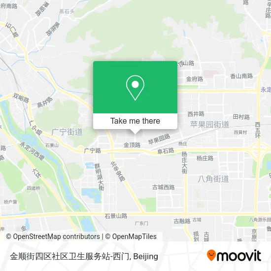 金顺街四区社区卫生服务站-西门 map