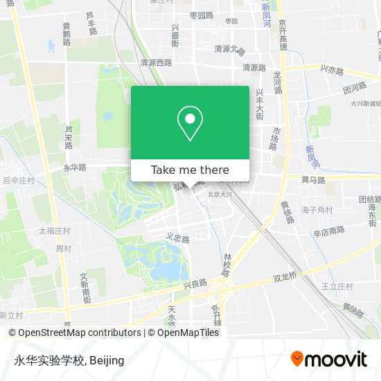永华实验学校 map