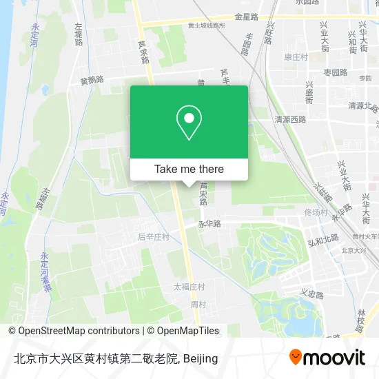 北京市大兴区黄村镇第二敬老院 map