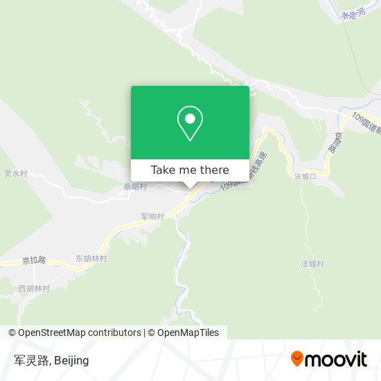军灵路 map