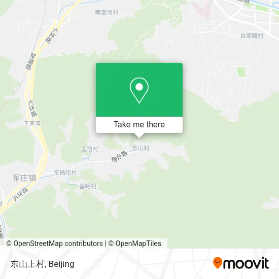 东山上村 map