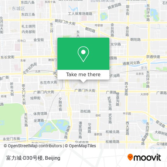 富力城-D30号楼 map