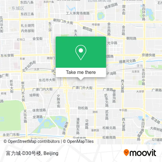 富力城-D30号楼 map