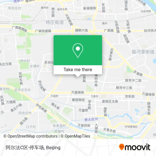 阿尔法C区-停车场 map