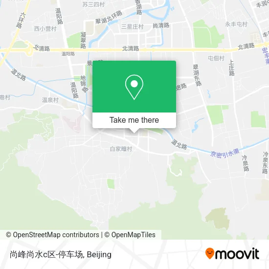 尚峰尚水c区-停车场 map