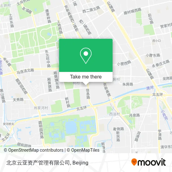 北京云亚资产管理有限公司 map