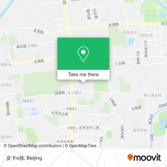 皮卡e族 map