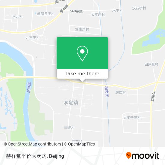 赫祥堂平价大药房 map
