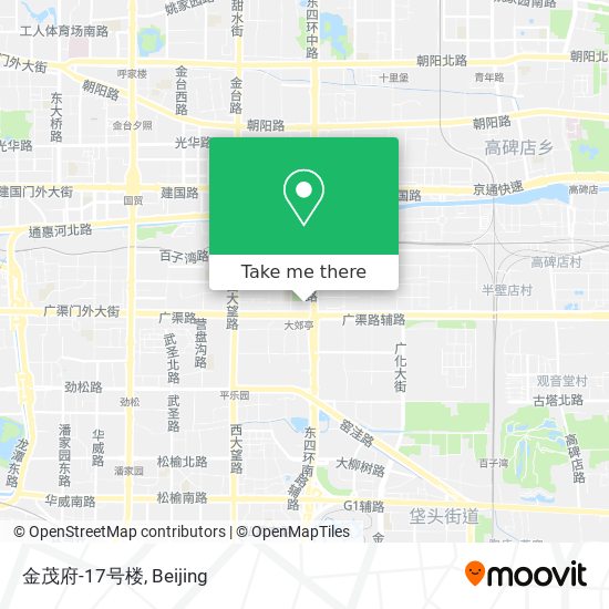 金茂府-17号楼 map