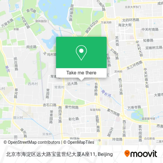 北京市海淀区远大路宝蓝世纪大厦A座11 map
