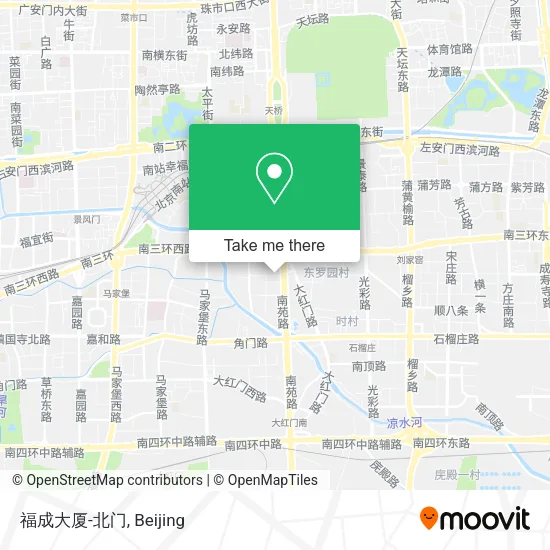 福成大厦-北门 map