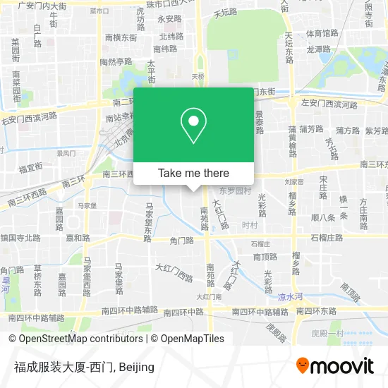 福成服装大厦-西门 map