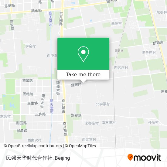 民强天华时代合作社 map