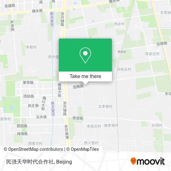 民强天华时代合作社 map
