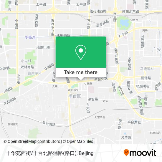 丰华苑西街/丰台北路辅路(路口) map