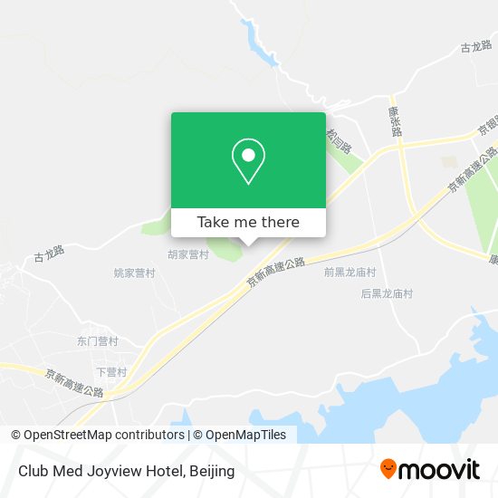 Club Med Joyview Hotel map