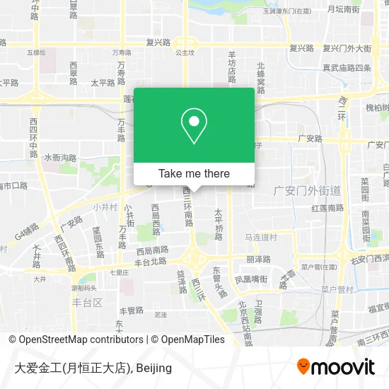 大爱金工(月恒正大店) map
