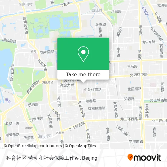 科育社区-劳动和社会保障工作站 map