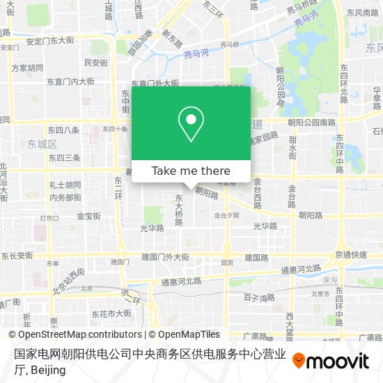 国家电网朝阳供电公司中央商务区供电服务中心营业厅 map