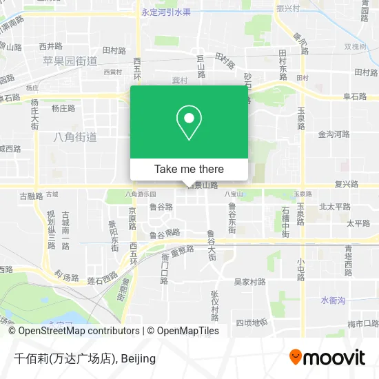 千佰莉(万达广场店) map