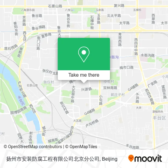 扬州市安装防腐工程有限公司北京分公司 map